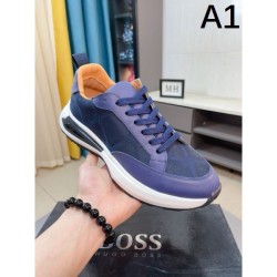 HUGO BOSS 2025SS Adult-like texture Men's sneakers
