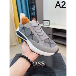 HUGO BOSS 2025SS Adult-like texture Men's sneakers
