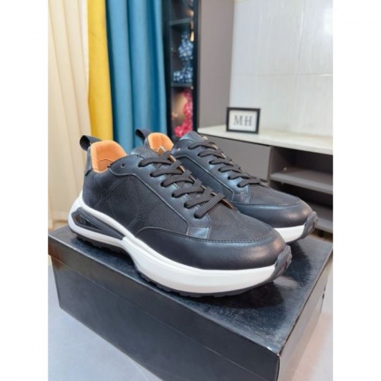 HUGO BOSS 2025SS Adult-like texture Men's sneakers HUGO BOSS 2025SS Adult-like texture Men's sneakers