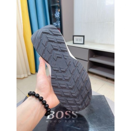 HUGO BOSS 2025SS Adult-like texture Men's sneakers HUGO BOSS 2025SS Adult-like texture Men's sneakers