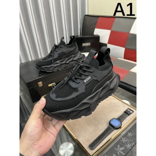 HUGO BOSS 2025SS Overwhelming approval rating Men's sneakers HUGO BOSS 2025SS Overwhelming approval rating Men's sneakers