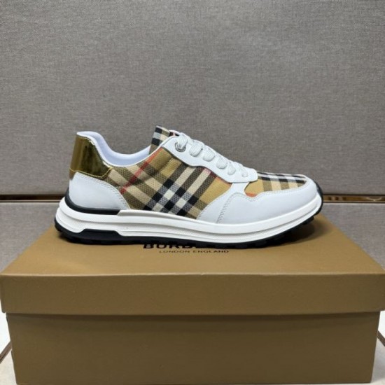 2025FW Men's Sneakers BURBERRY Items that shine with cool style
