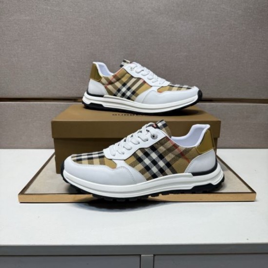 2025FW Men's Sneakers BURBERRY Items that shine with cool style