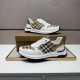 2025FW Men's Sneakers BURBERRY Items that shine with cool style