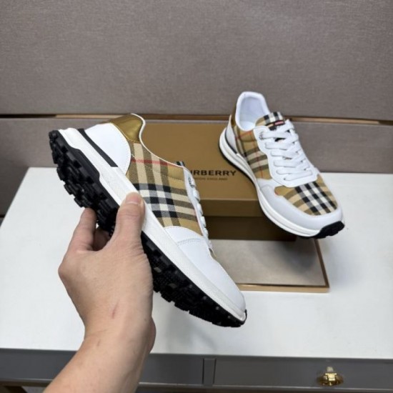 2025FW Men's Sneakers BURBERRY Items that shine with cool style