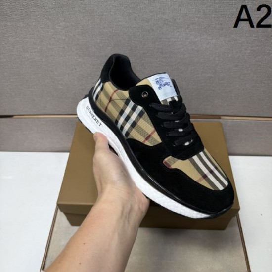 2025FW Men's Sneakers BURBERRY Latest Burberry! Get great deals with limited time sale