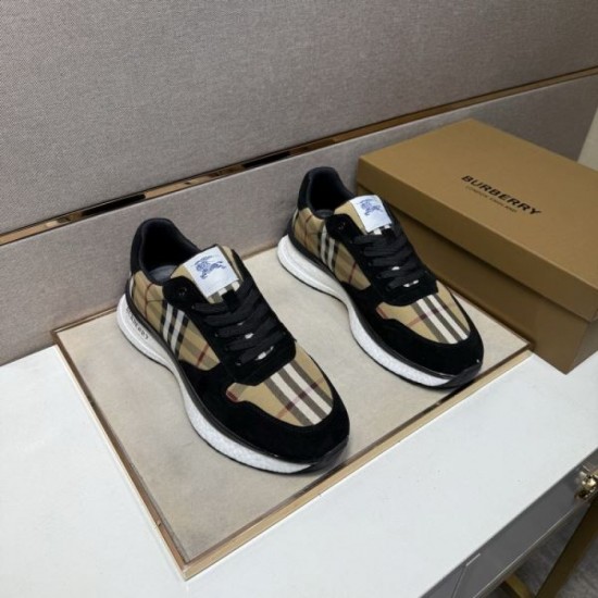 2025FW Men's Sneakers BURBERRY Latest Burberry! Get great deals with limited time sale