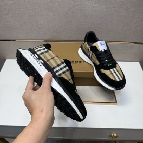 2025FW Men's Sneakers BURBERRY Latest Burberry! Get great deals with limited time sale