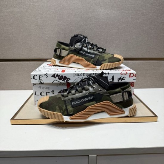 2025 Fall/Winter New DOLCE & GABBANA Dolce & Gabbana Men's Sneakers Sophisticated Smart Style