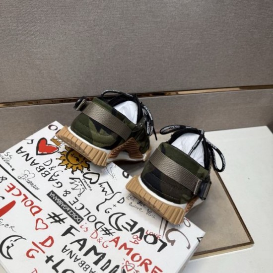 2025 Fall/Winter New DOLCE & GABBANA Dolce & Gabbana Men's Sneakers Sophisticated Smart Style