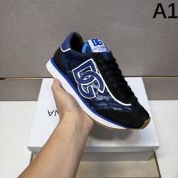 2025 Fall/Winter New DOLCE & GABBANA Dolce & Gabbana Men's Sneakers Featured Models Used by Celebrities