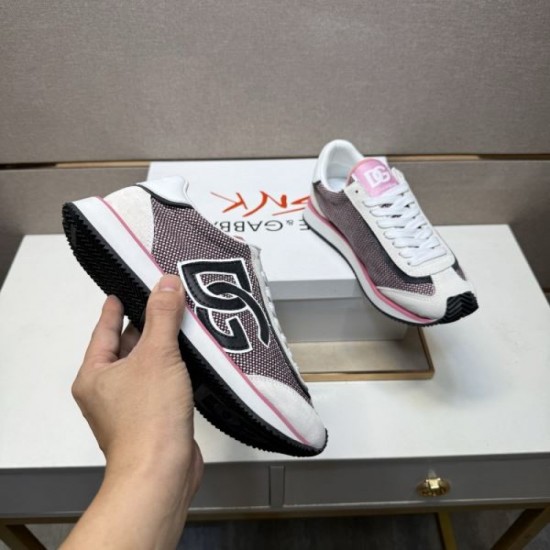 2025 Fall/Winter New DOLCE & GABBANA Dolce & Gabbana Men's Sneakers Featured Models Used by Celebrities