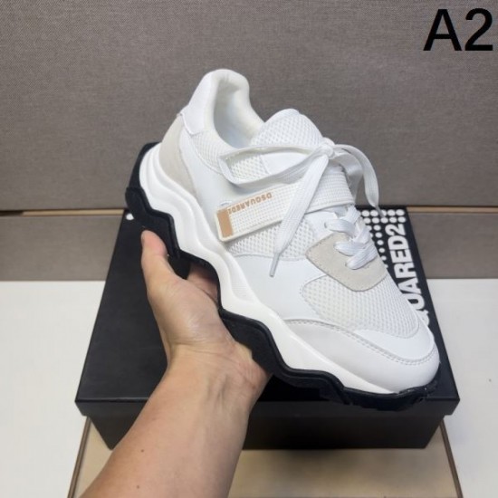 DSQUARED2 2025SS Luxury Super Low Price Men's Sneakers DSQUARED2 2025SS Luxury Super Low Price Men's Sneakers