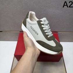 2025 Autumn/Winter New Items FERRAGAMO Salvatore Ferragamo Men's Sneakers Winter Limited New Sale