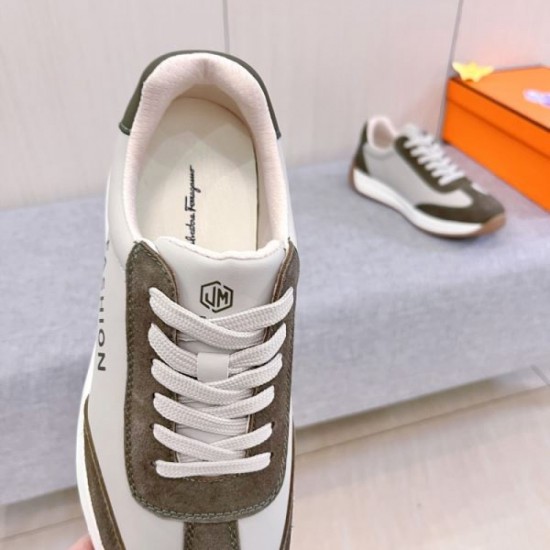 2025FW Men's Sneakers FERRAGAMO Salvatore Ferragamo A must-see fall/winter new item for fans