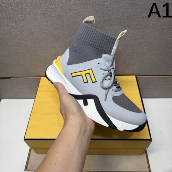 2025 Fall/Winter New FENDI Men's Sneakers Overwhelmingly luxurious premium model