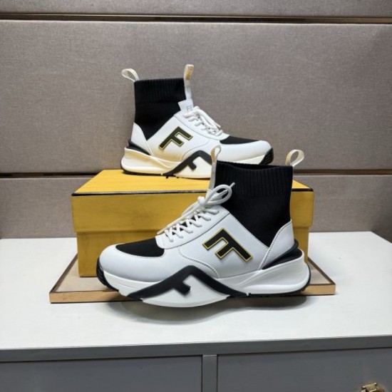 2025 Fall/Winter New FENDI Men's Sneakers Overwhelmingly luxurious premium model