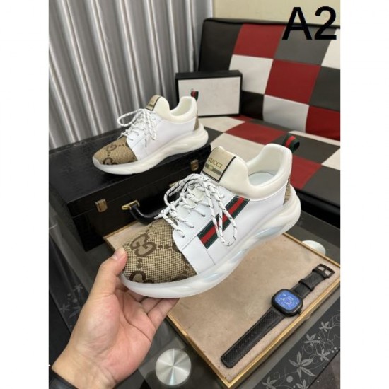 GUCCI Gucci 2025SS Spring/Summer arrivals in huge popularity model for men's sneakers GUCCI Gucci 2025SS Spring/Summer arrivals in huge popularity model for men's sneakers