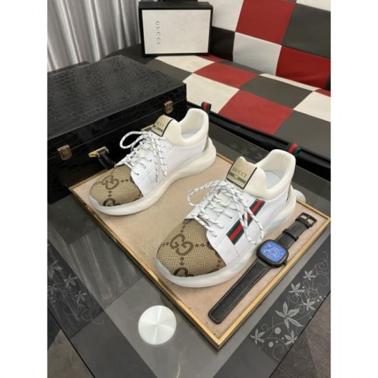 GUCCI Gucci 2025SS Spring/Summer arrivals in huge popularity model for men's sneakers GUCCI Gucci 2025SS Spring/Summer arrivals in huge popularity model for men's sneakers