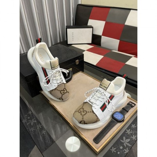 GUCCI Gucci 2025SS Spring/Summer arrivals in huge popularity model for men's sneakers GUCCI Gucci 2025SS Spring/Summer arrivals in huge popularity model for men's sneakers