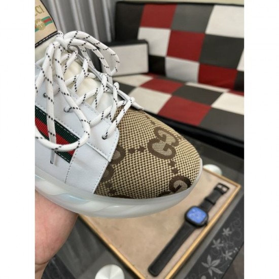 GUCCI Gucci 2025SS Spring/Summer arrivals in huge popularity model for men's sneakers GUCCI Gucci 2025SS Spring/Summer arrivals in huge popularity model for men's sneakers