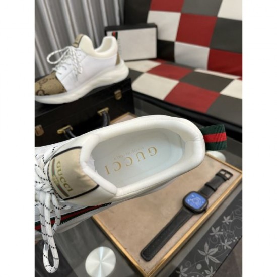 GUCCI Gucci 2025SS Spring/Summer arrivals in huge popularity model for men's sneakers GUCCI Gucci 2025SS Spring/Summer arrivals in huge popularity model for men's sneakers