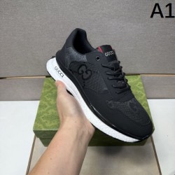 2025FW Men's Sneakers GUCCI A sophisticated pair of shoes perfect for adult men