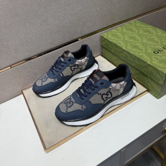 2025FW Men's Sneakers GUCCI A sophisticated pair of shoes perfect for adult men