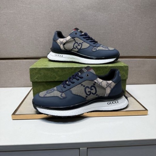 2025FW Men's Sneakers GUCCI A sophisticated pair of shoes perfect for adult men