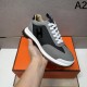 2025 Fall/Winter New HERMES Men's Sneakers A great pair of sneakers for the fall/winter season