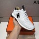 2025 Fall/Winter New HERMES Men's Sneakers A great pair of sneakers for the fall/winter season