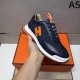 2025 Fall/Winter New HERMES Men's Sneakers A great pair of sneakers for the fall/winter season