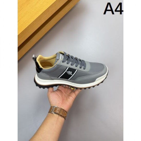 2025FW Men's Sneakers HERMES Elegant design with a mature atmosphere