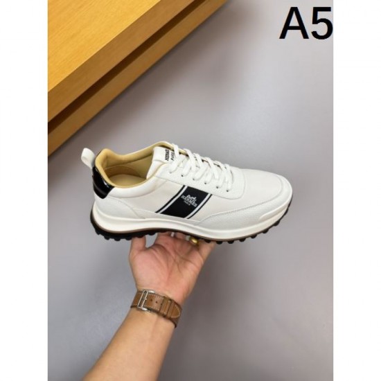 2025FW Men's Sneakers HERMES Elegant design with a mature atmosphere