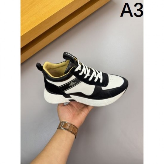 2025FW Men's Sneakers HERMES Perfect pair for casual outfits