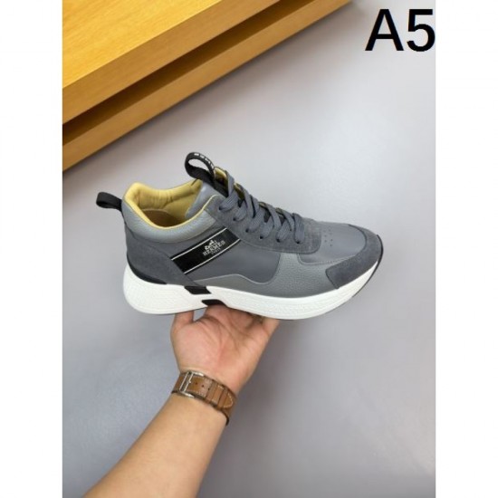 2025FW Men's Sneakers HERMES Perfect pair for casual outfits