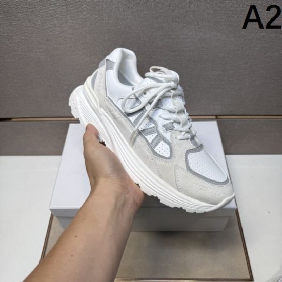 2025 Autumn/Winter New MONCLER Men's Sneakers Excellent comfort and long-lasting comfort