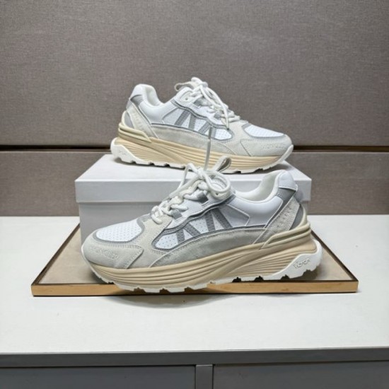 2025 Autumn/Winter New MONCLER Men's Sneakers Excellent comfort and long-lasting comfort