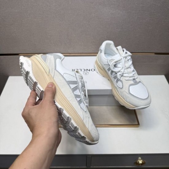 2025 Autumn/Winter New MONCLER Men's Sneakers Excellent comfort and long-lasting comfort