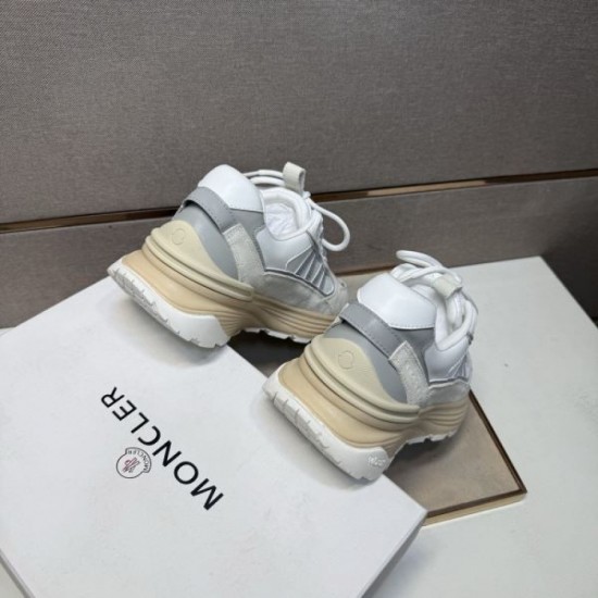 2025 Autumn/Winter New MONCLER Men's Sneakers Excellent comfort and long-lasting comfort