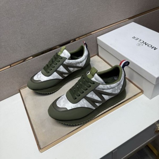 2025 Autumn/Winter New MONCLER Men's Sneakers Classic style you want in winter