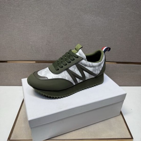 2025 Autumn/Winter New MONCLER Men's Sneakers Classic style you want in winter