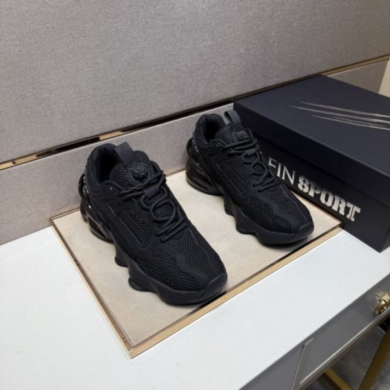 2025 Fall/Winter New PHILIPP PLEIN Men's Sneakers Elegant texture with adult charm