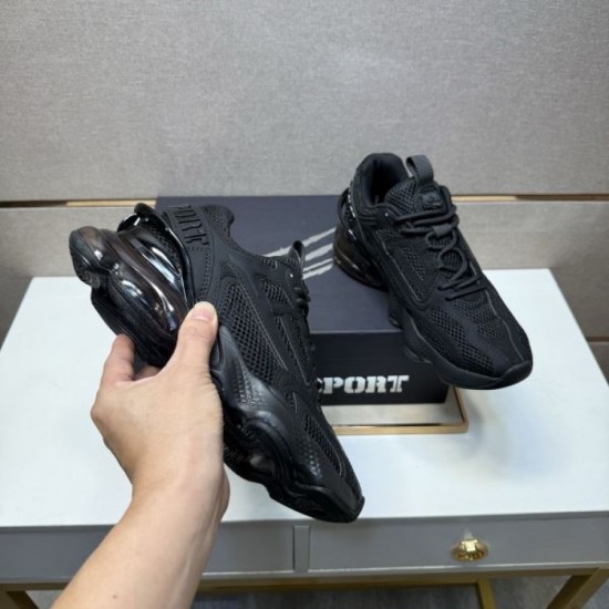 2025 Fall/Winter New PHILIPP PLEIN Men's Sneakers Elegant texture with adult charm
