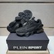 2025 Fall/Winter New PHILIPP PLEIN Men's Sneakers Elegant texture with adult charm