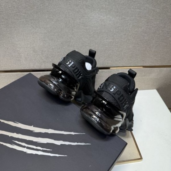 2025 Fall/Winter New PHILIPP PLEIN Men's Sneakers Elegant texture with adult charm