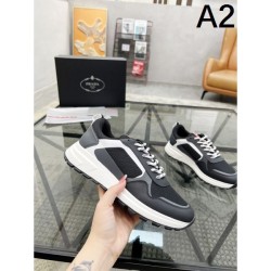 PRADA 2025SS Transform into a neat outfit for men's sneakers