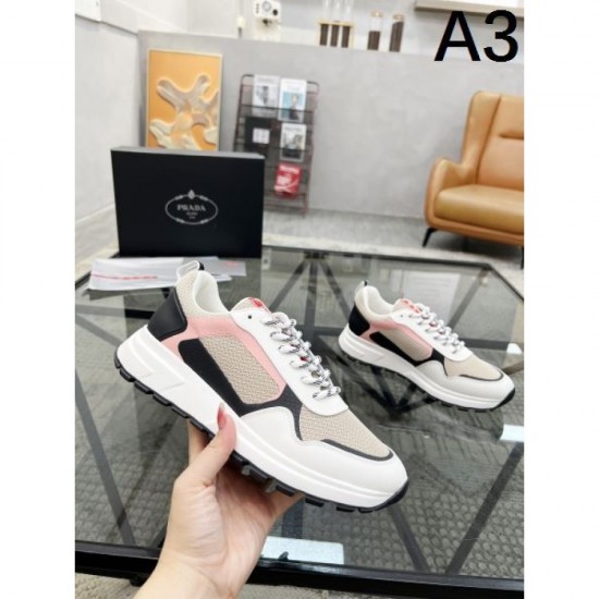 PRADA 2025SS Transform into a neat outfit for men's sneakers PRADA 2025SS Transform into a neat outfit for men's sneakers