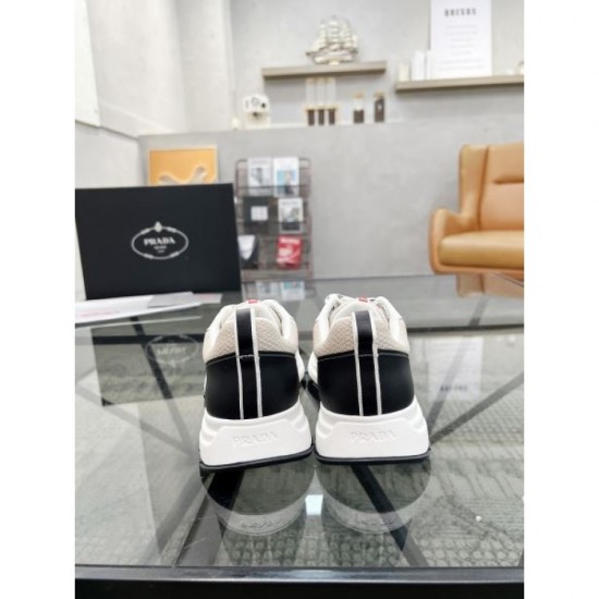 PRADA 2025SS Transform into a neat outfit for men's sneakers PRADA 2025SS Transform into a neat outfit for men's sneakers
