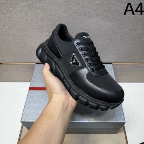 2025 Autumn/Winter New PRADA Men's Sneakers Featured on the hottest trends of the winter season